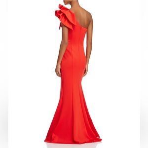 Aqua Scuba Dress in Red. Size 4.  Worn once, great fit, material